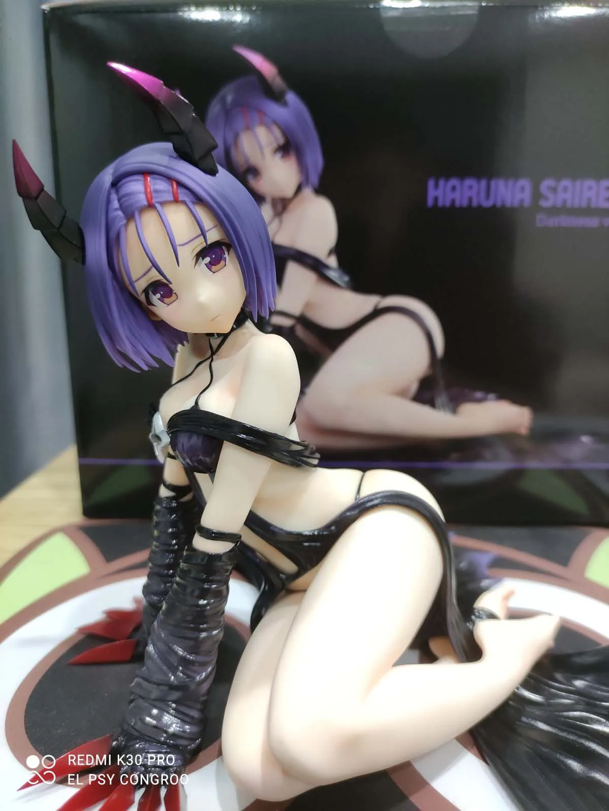 Officially Licensed Unioncreative Haruna Sairenji Figure Anime Darkness Crossroad Character Model