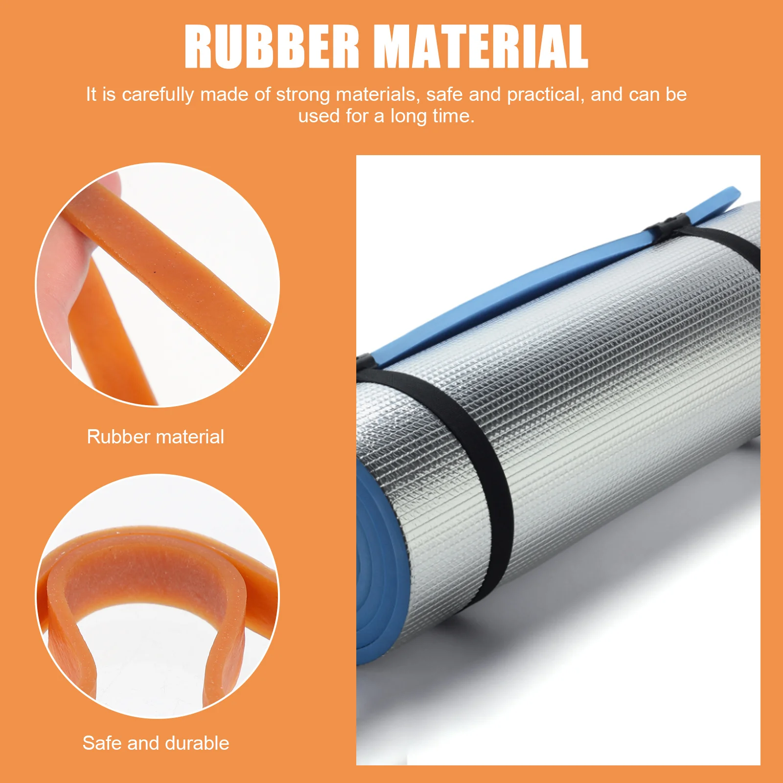 1 Set Of Thickened Rubber Bands Widen Elastic Straps For Plaster Mold Binding Belt Heavy Duty Pottery Tools Clay Craft Fixation