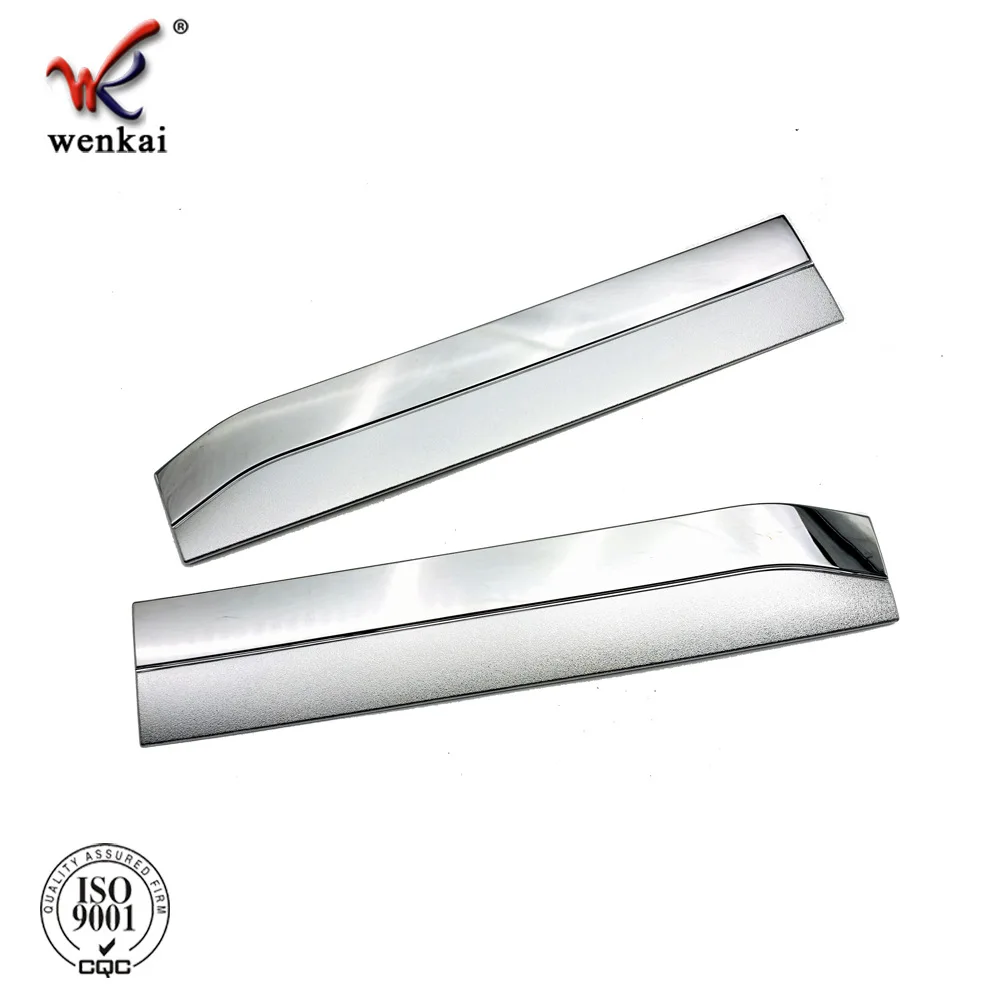 Exterior ABS Chrome Rear Door Trunk Strip Tailgate Edge Moulding Trims Cover for Mitsubishi Delica D5 2020 2021 2022