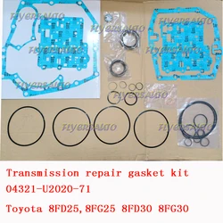 transmission repair gasket kit 04321-20840-71 04321-20841-71 04321-U2020-71 for Toyota Forklift  8FD25 8FG25 8FD30 # FLYERSAUTO