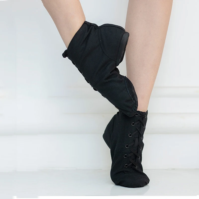 

Canvas Jazz Dance Boots Ballet Dancing Sneakers for Adult Men Women Jazz Shoes Split Sole Ballet Dance Shoes Girls Boys