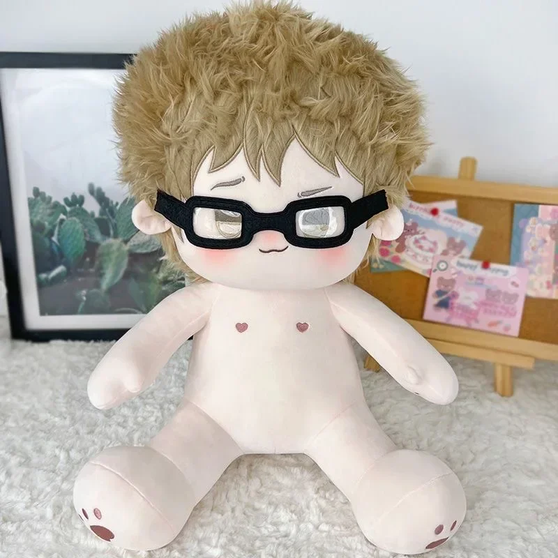 Role Kei Tsukishima Boy Anime Soft Plush Doll Body Cartoon Dress Up Stuffed Toy Sitting Posture Pillow Adorable Gift 40CM