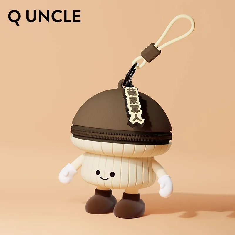 

Vegetable series mini storage bag cute expression bag emotion cute change bag little boy girl creative pendant