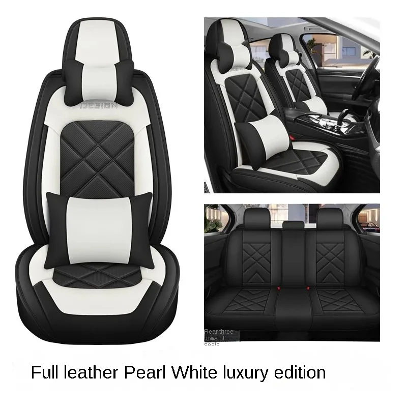 

WZBWZX Universal leather Car Seat Cover for Smart all models fortwo forfour auto styling accessories custom car accessories