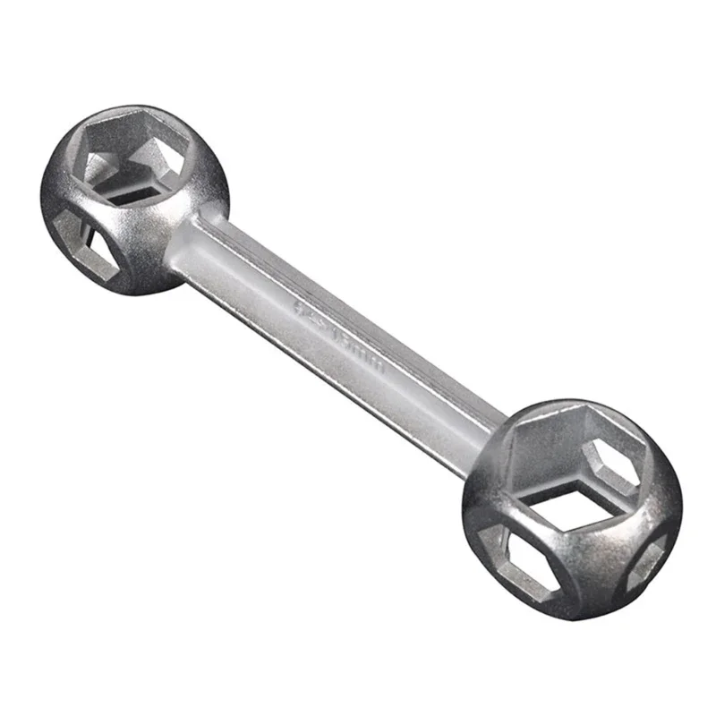 

Bone Wrench Multipurpose Wrench Hexagon Sleeve Tool 10 in 1 Bikes Repair Riding Sleeve Hand Tool X7AE