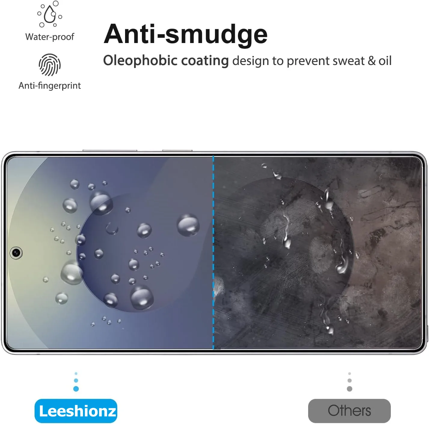 Protector de pantalla para Samsung Galaxy S25 Ultra templado vidrio 9H transparente antiarañazos