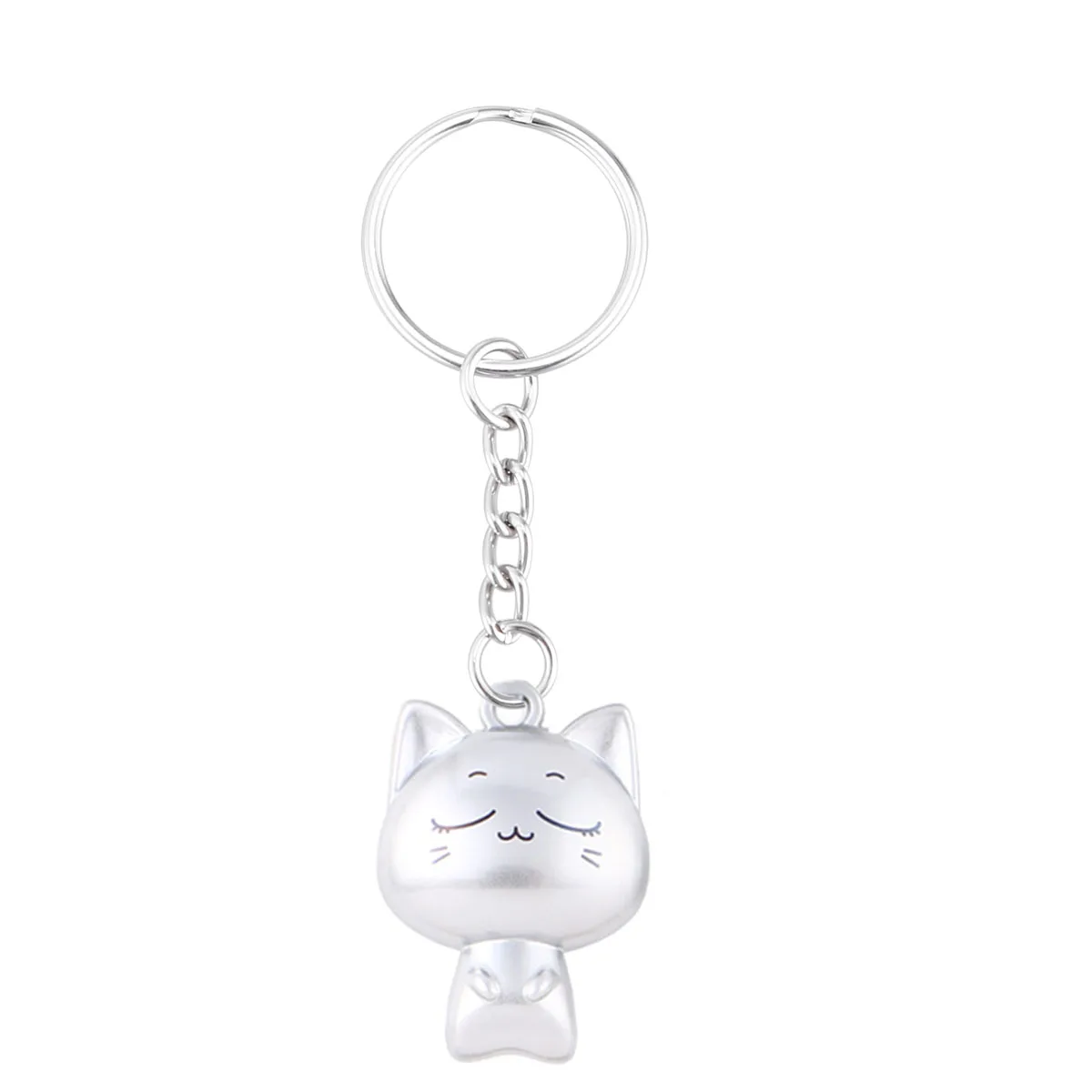 

100pcs Accessories Key Ring with Chain Metal Rings Stainless Steel Lanyard Keychain