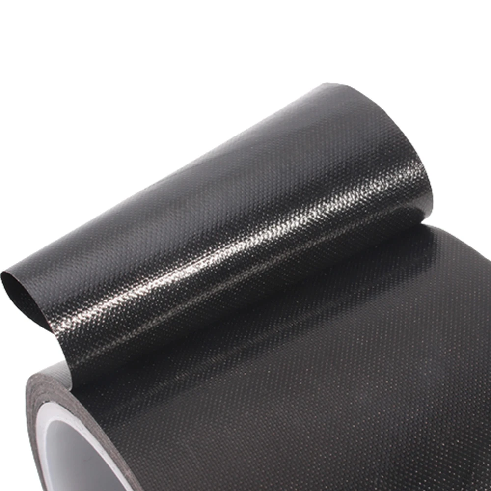 0.13mm 300 Degree High Temperature Resistance Adhesive Tape Cloth Heat Insulation Sealing Machine PTFE Tape Black