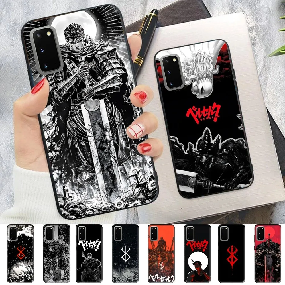 

Anime B-Berserk G-Guts Phone Case For Samsung S 9 10 20 21 22 23 30 23 24 Plus Lite Ultra FE S10lite Fundas