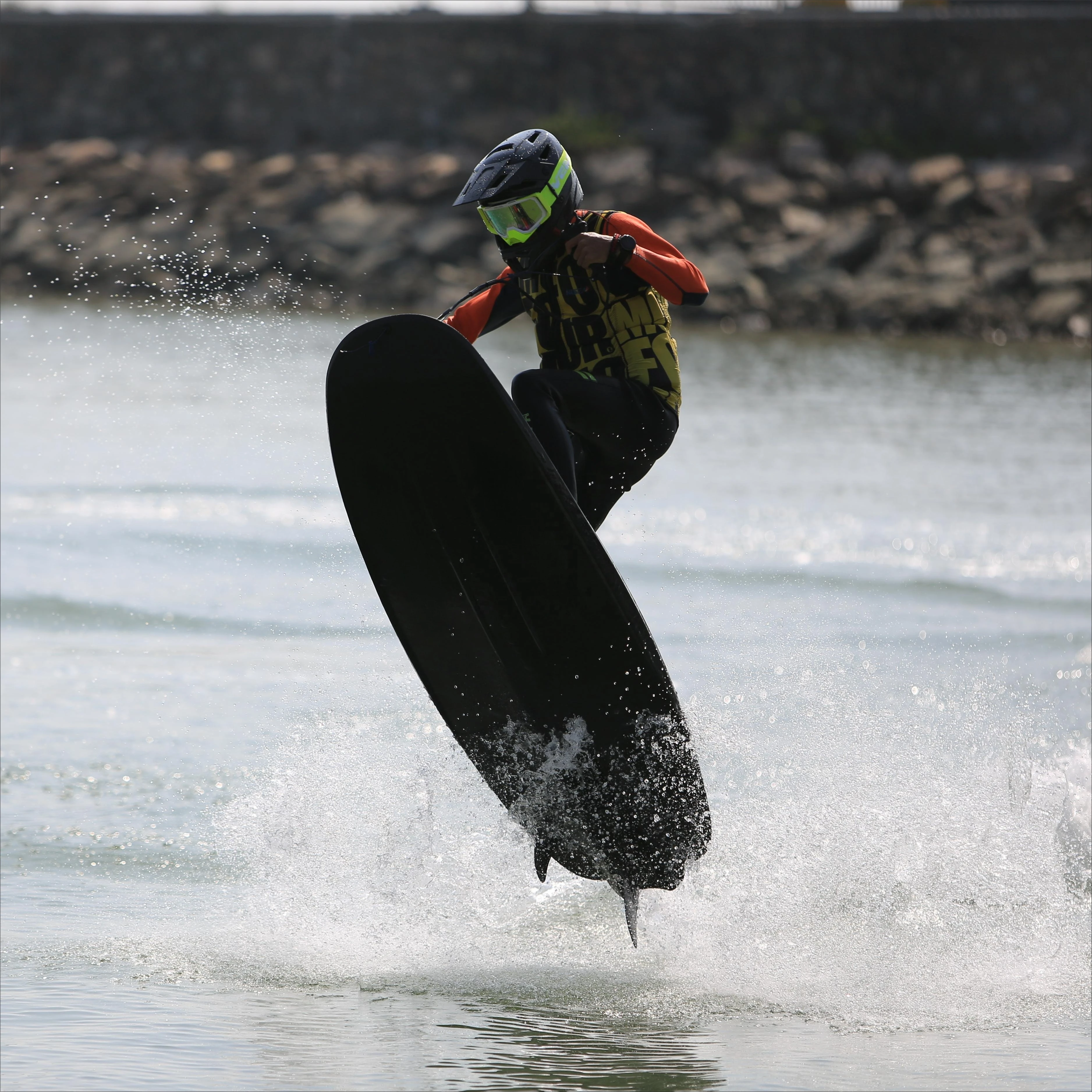 High Power Fuel Jet Surfboard With Fins Factory Direct Supply  Powered Water Jet Surfboard Portable Water Sport For Outdoor