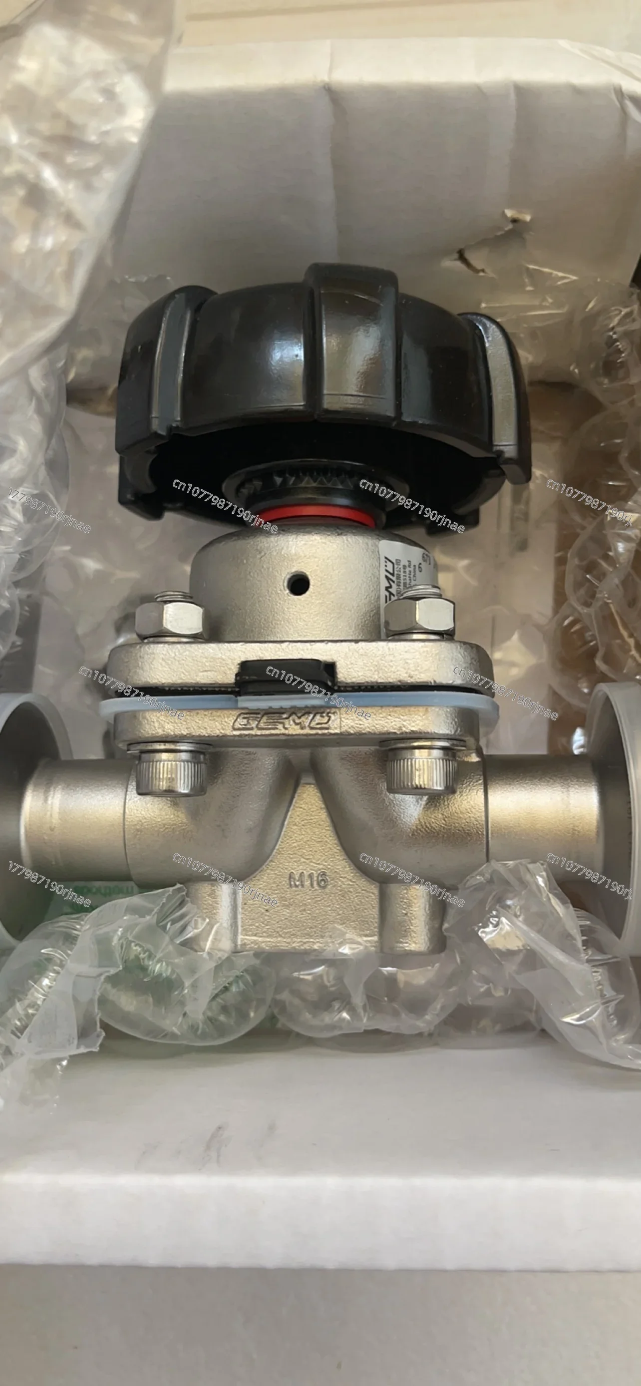 GEMU Manual Diaphragm Valve DN2567325D88C35M02TS 1536, Chuck Double Diaphragm