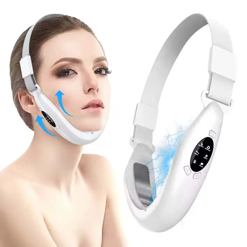 Electric V-Face Shaping Facial Massager micro current Face Lifting device Double Chin lifting device Facial Beauty Device