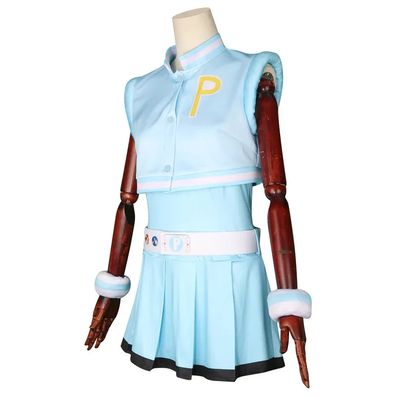 أزياء أنيمي باورباف للفتيات التأثيرية مجموعة كاملة من أزياء الفتيات باورباف هي زهرة فائقة، فقاعة دوارة منفوشة