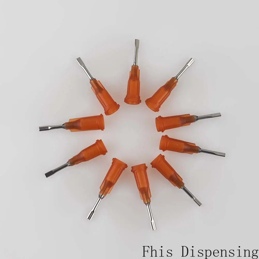 0.5 "15G فوهة مسطحة طول الأنبوب الاستغناء الإبر حزمة من 20