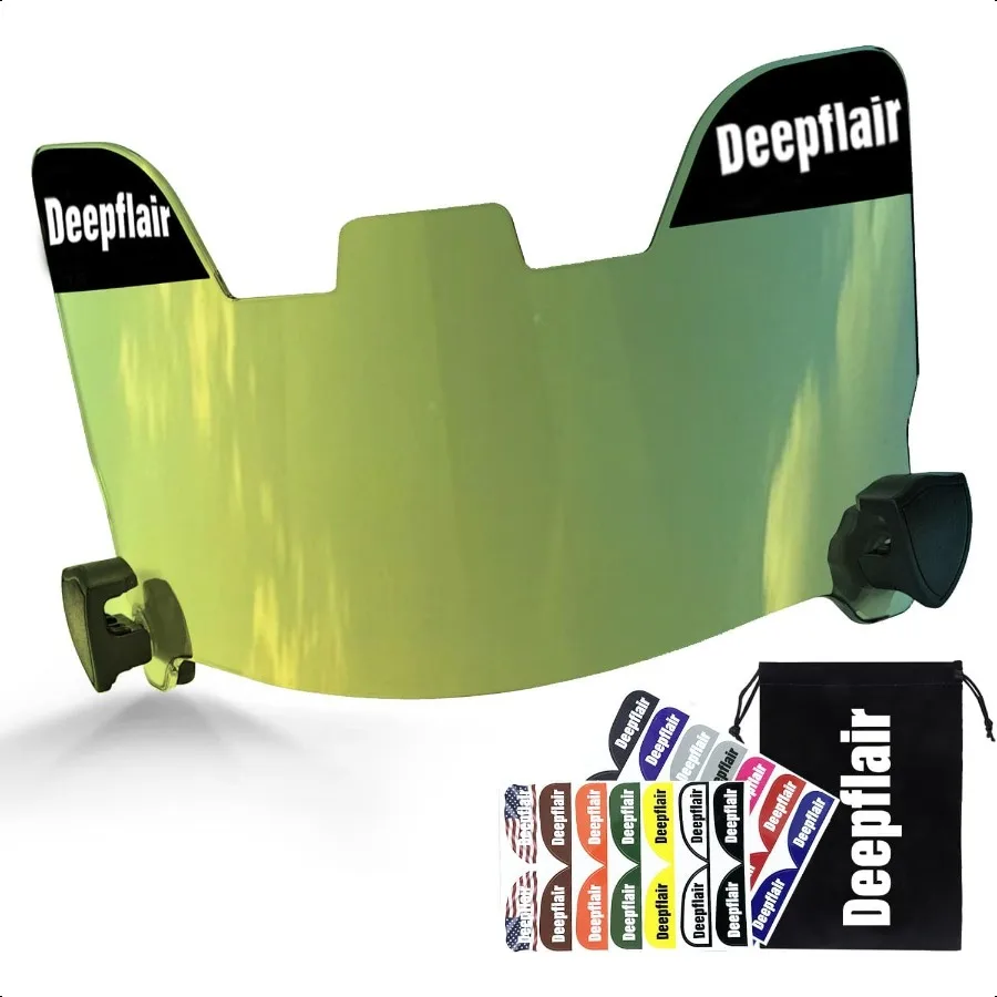 

Козырек для футбольного шлема Козырек для футбольного шлема Ударопрочный козырек для молодежи Футбольное снаряжение для взрослых