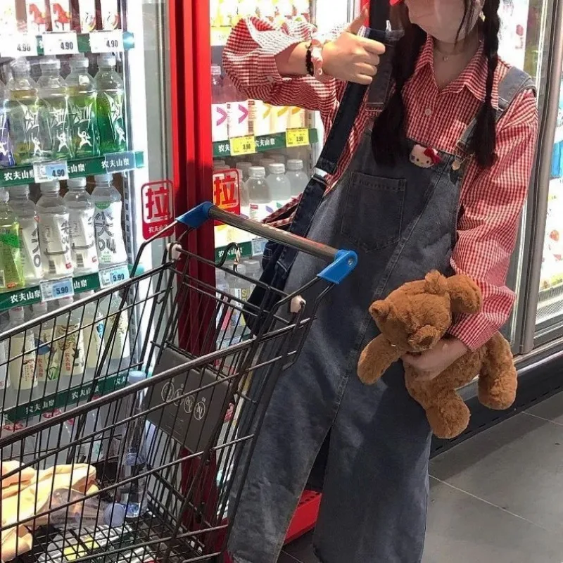 

Shirts Women Japanese Style Vintage Schoolgirl Baggy Fashion Lady Clothes Simple High Street College Plaid Spring Casual Blusas