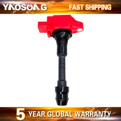 HIGH ENERGY RED IGNITION COIL 22448-ZE00C UF551 FOR INFINITI QX56 NISSAN ARMADA NV3500 PATHFINDER TITAN 5.6 V8 VK56DE TB48