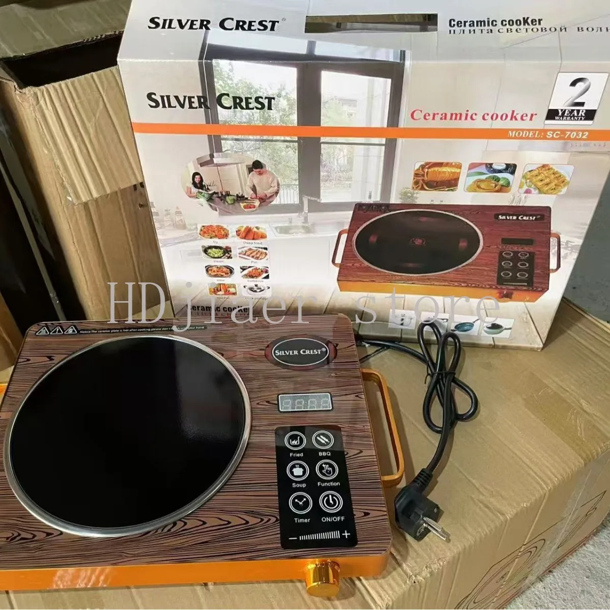 

Household Intelligent Touch Control Multifunctional Induction Cooker - High-Power Stir-Frying Hot Pot Electric Ceramic Cooker