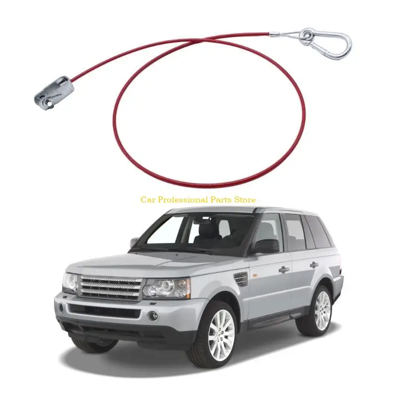 

R53D High Quality Stainless Steel Trailer Safety Line Dismounting Rope with Carabiner