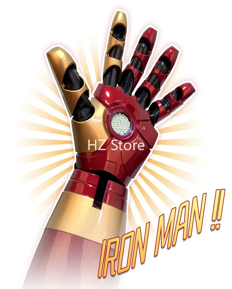 マーベル-電子アイアンマンインフィニティガントレット、リスト