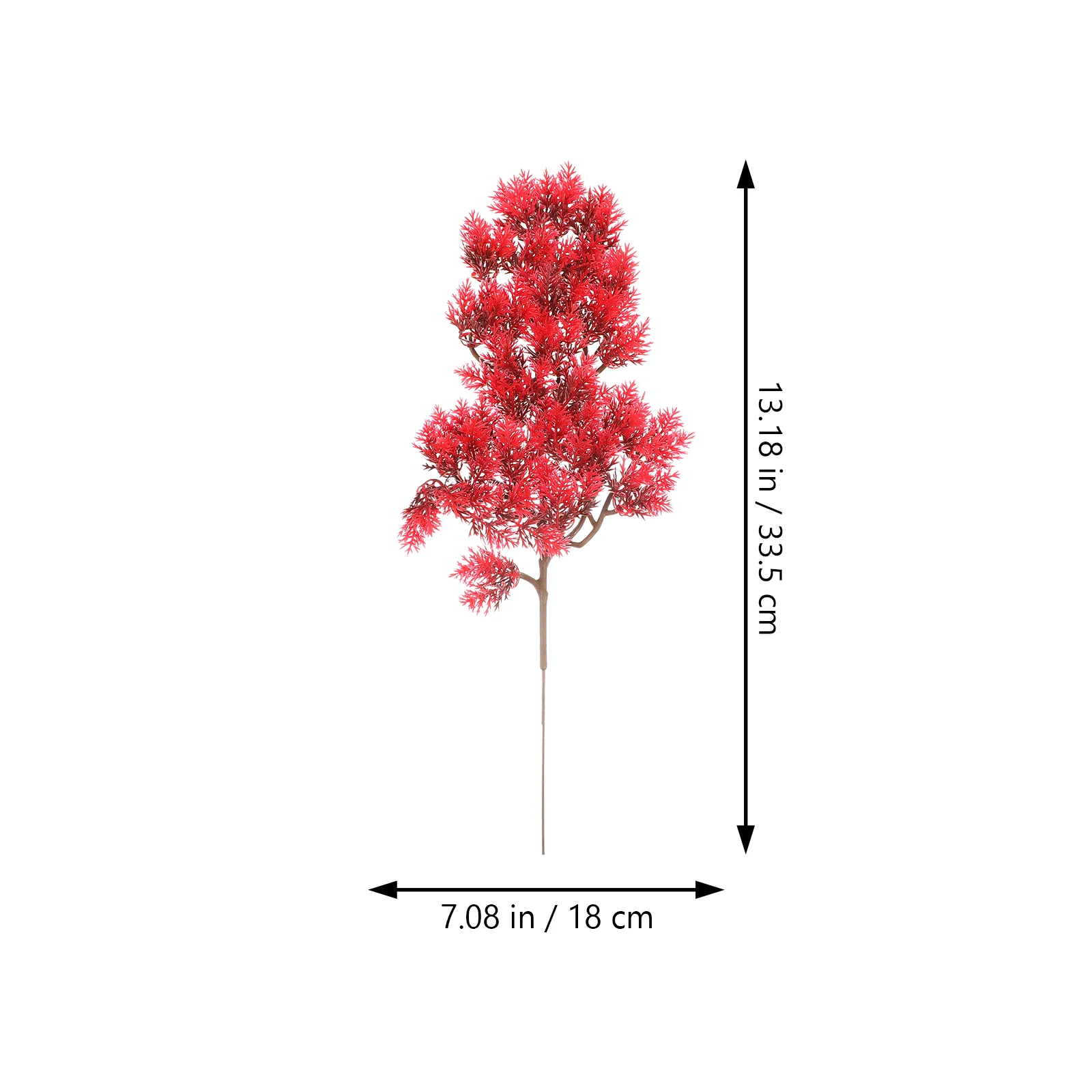 

5pcs Simulated Leaves High Simulation Faux Branches Artificial Stems Decorative For Christmas Tree Wreath Home Decoration Xmas