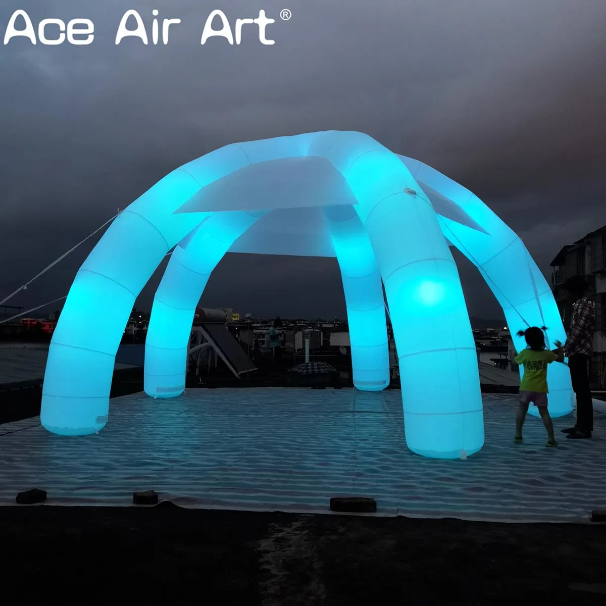 6-Legged Spider Tent Inflatable for Trade Shows, Parties & Exhibitions & Event Structure, Inflatable Spider Tent