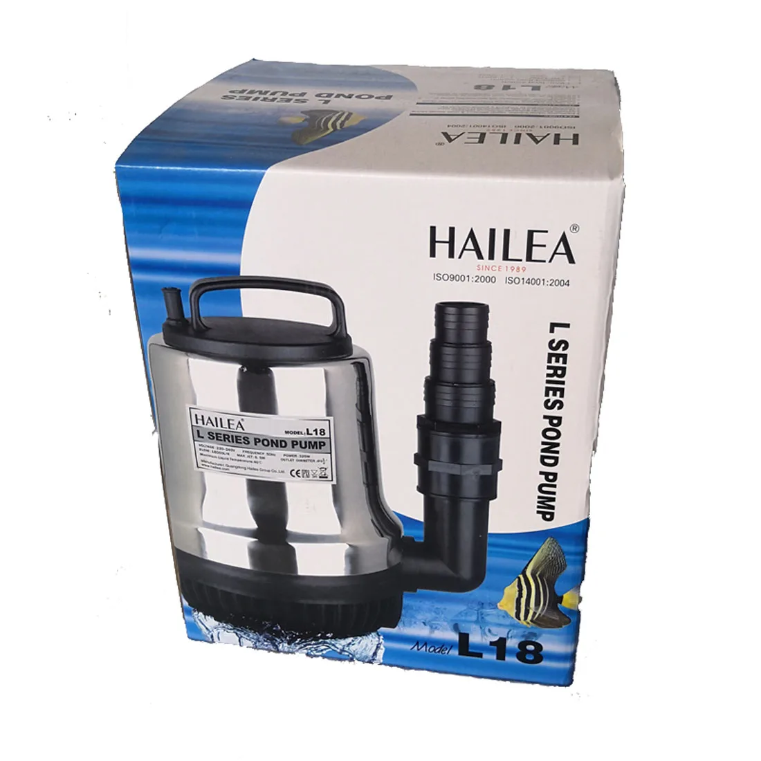 L1L18L20L25 Large-flow submersible pump fish pond high-lift circulating pump rockery fountain stainless steel