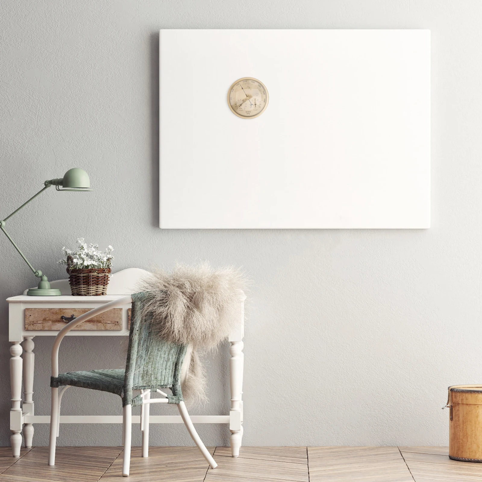 

3 In 1 Barometer Thermometer Hygrometer Weather Station Dial Type Air Pressure Temperature Humidity Meter Lightweight Easy