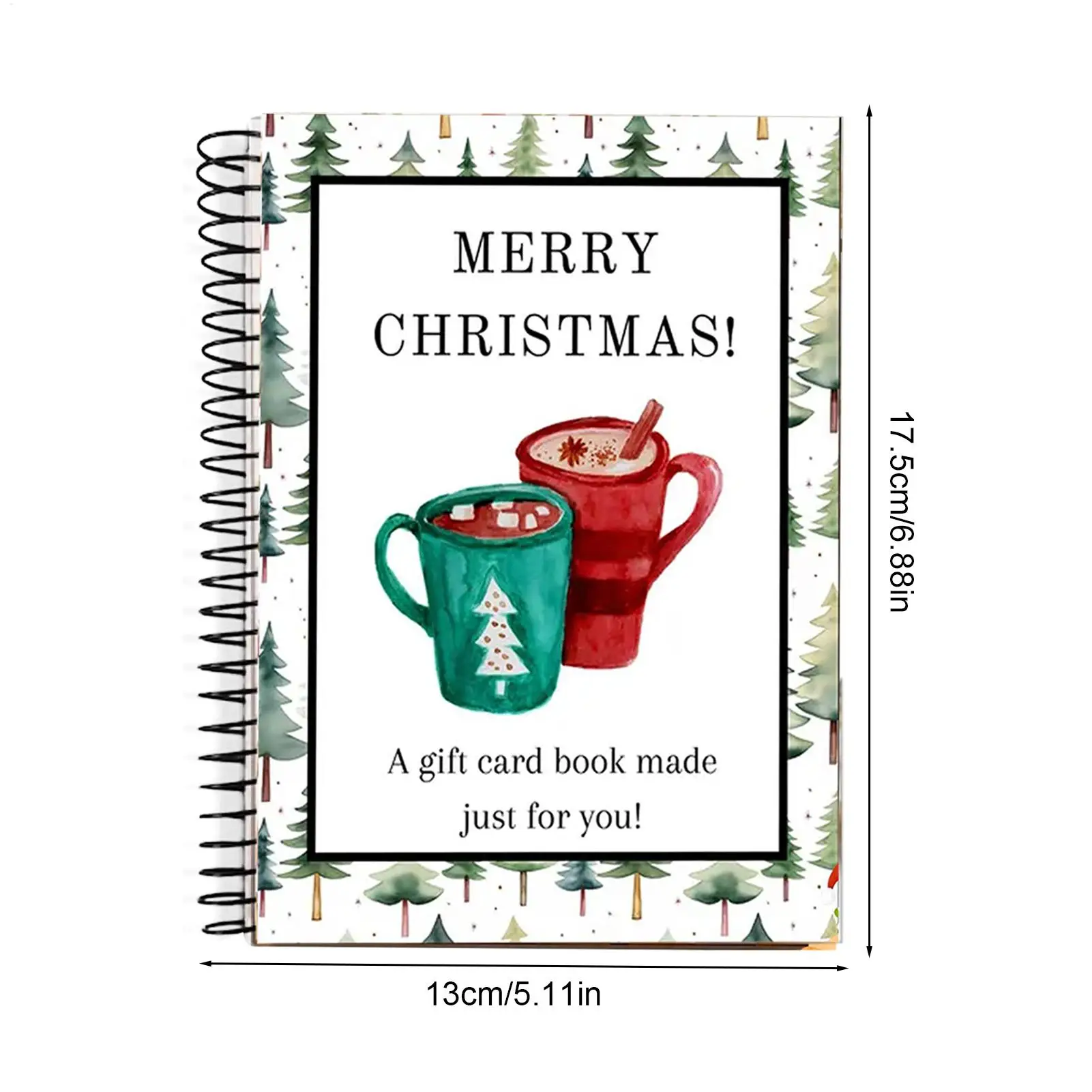 Weihnachtskarten-Buchhalter-Organizer Festliches Aufbewahrungsalbum für Weihnachtsgeschenke, Feiern, Schule, Zuhause, Familien-Andenken, Sammelalbum – Detail 10