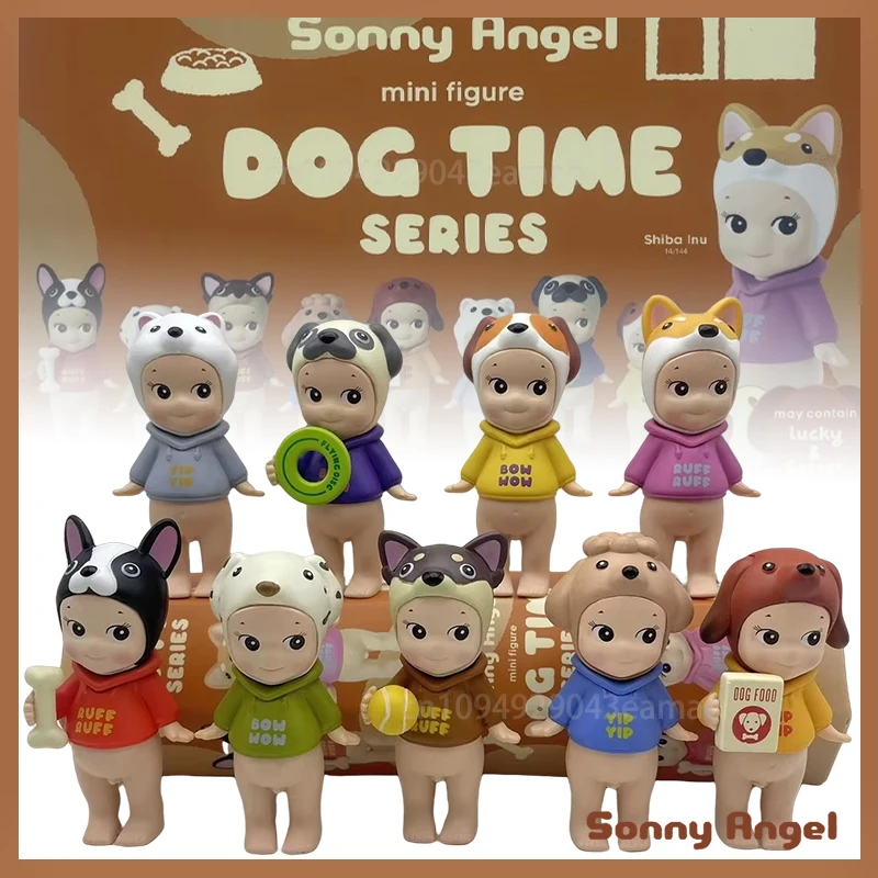 

Series Blind Anime Sonny Angel Mini Dog Time Box Set Decoration Cartoon Ornament Handmade Trendy Toy Birthday Christmas Gift Toy