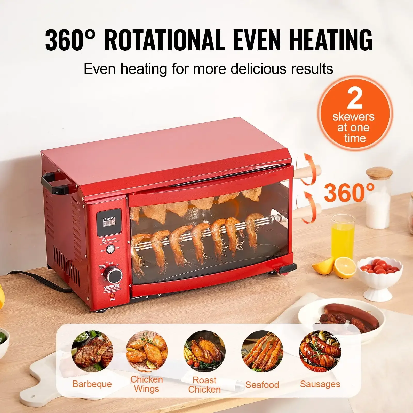 Stainless Steel Shawarma Grill Machine Electric Gyro Rotisserie Machine