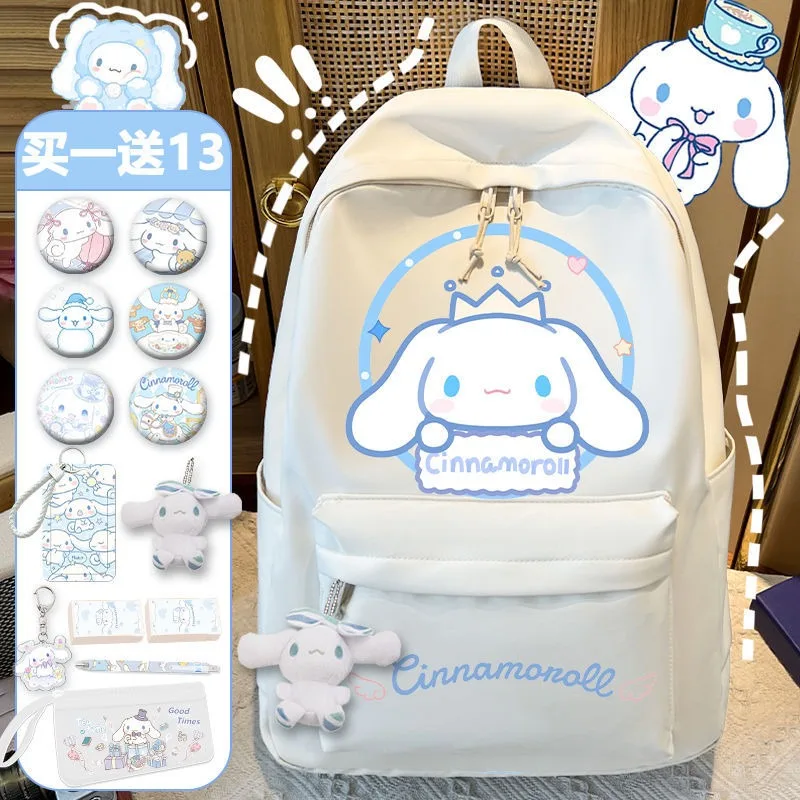 

Genuine Licensed Yugui Dog Co-branded Junior High School Students High School Girls Large-capacity Cute Schoolbag Backpack