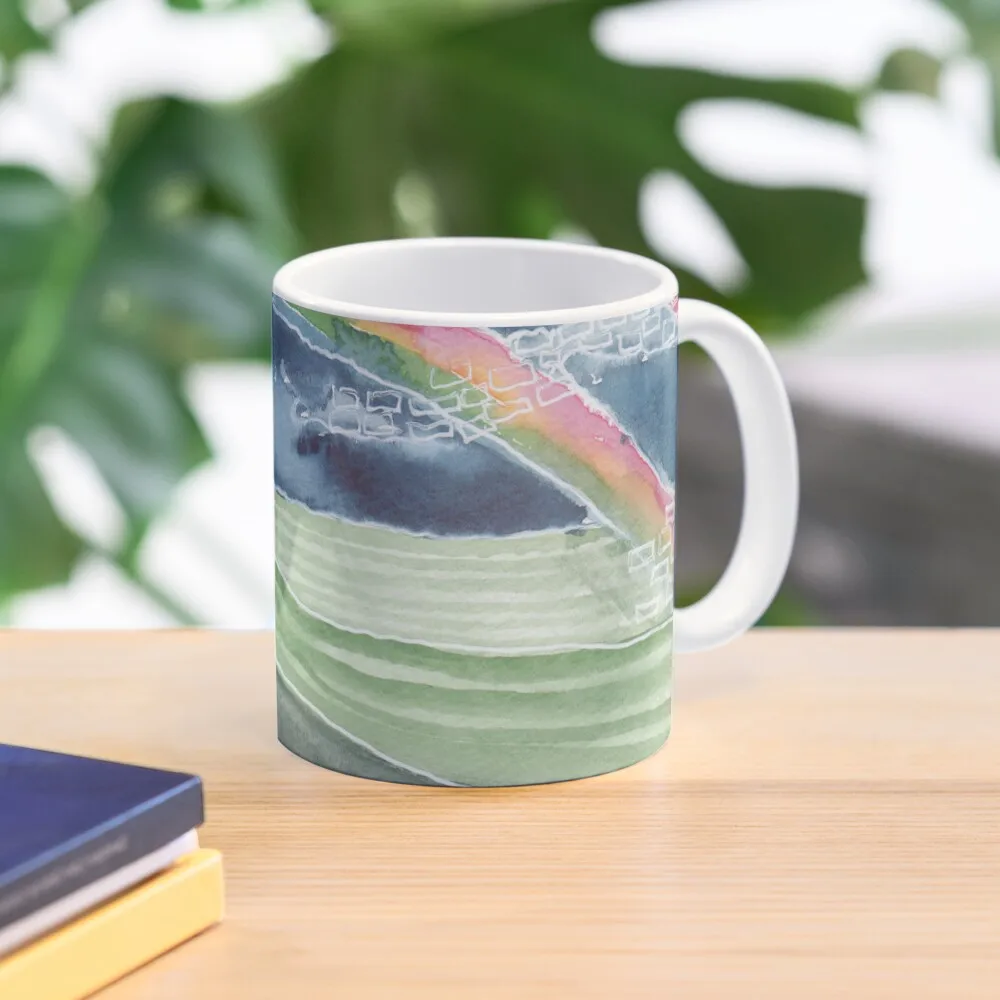 

Double Rainbow Coffee Mug Mixer Mug Espresso Cups