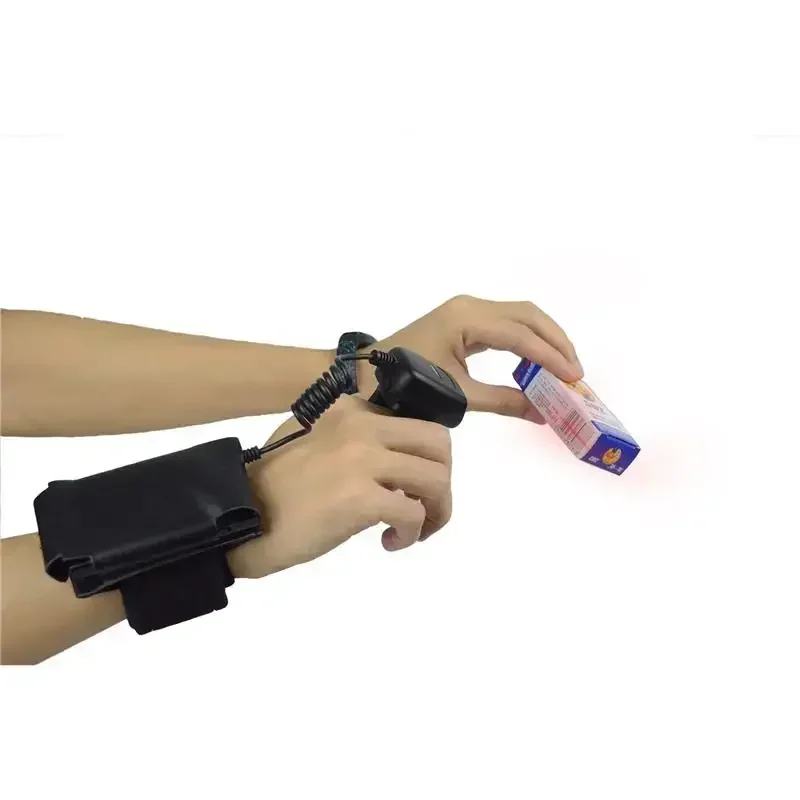 2025FS03S Professional wearable qr code scanner usb for express supermarket medical
