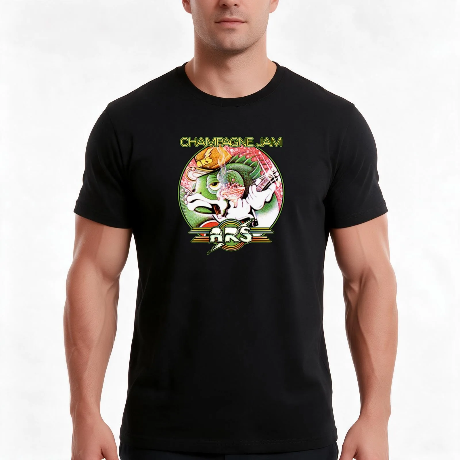 Atlanta Rhythm Section Sparkling Wine Jam Special Edition T-Shirt, Summer Casual Cotton Tee, Oversized Streetwear Tops