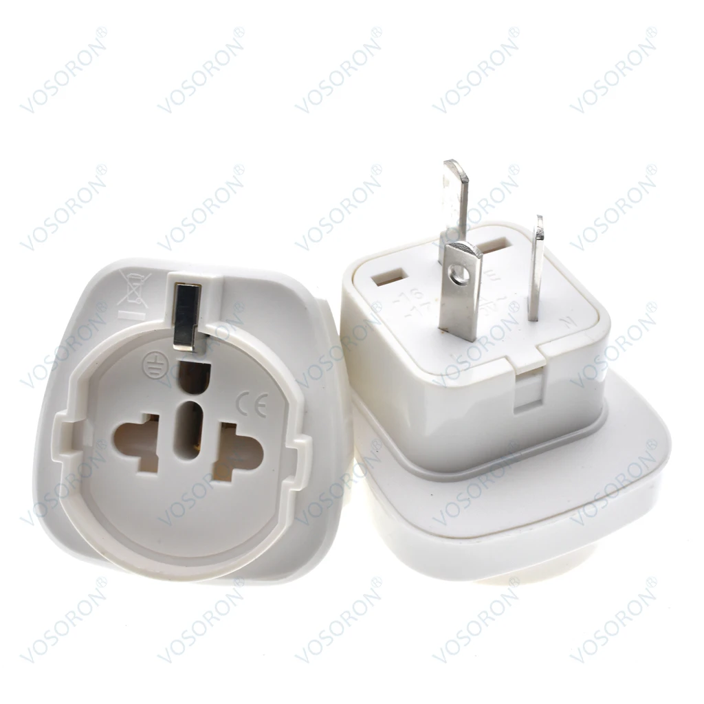 AU Adapter 10A 250V Power Socket New Zealand Argentina China Travel Study Abroad Conversion Plug Computer Mobile Phone Charger