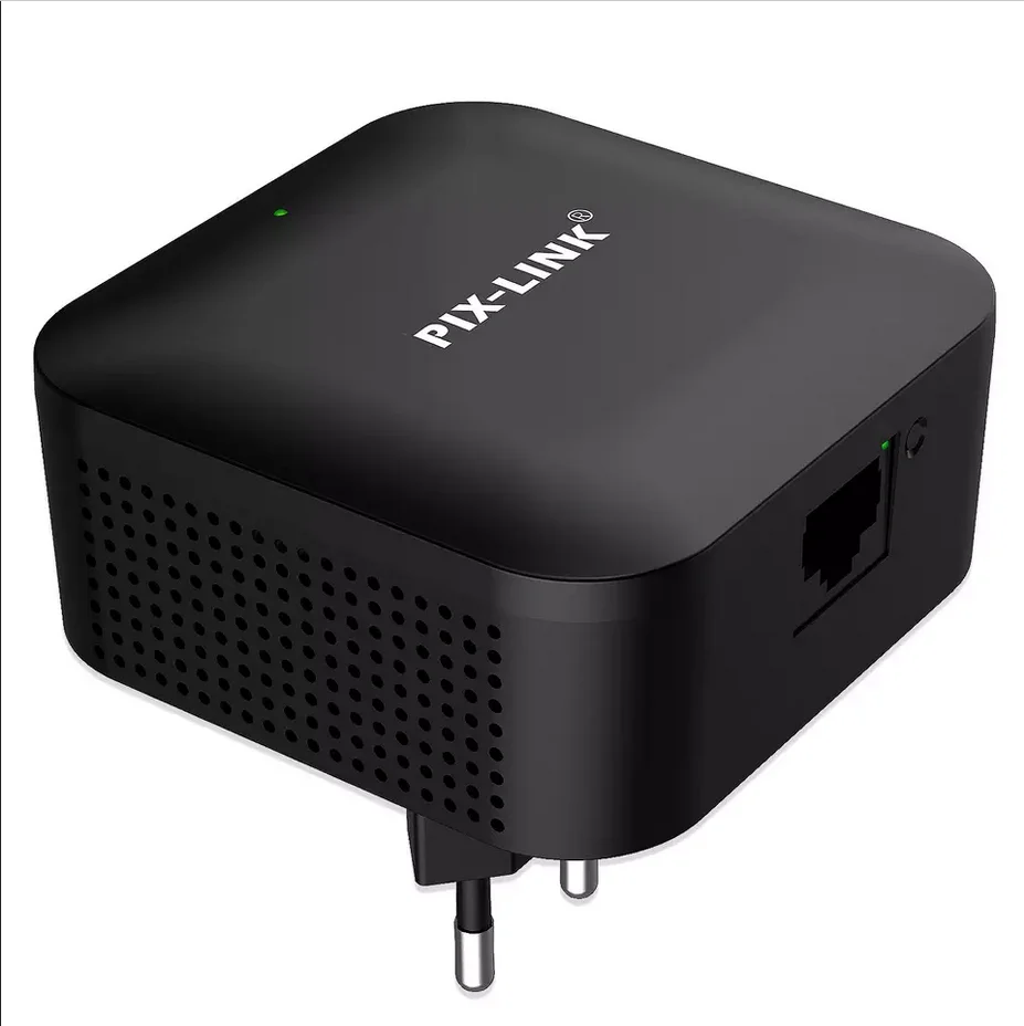 

PIX-LINK New Product Wireless-N Miniature Wi-Fi Repeater/AP Pro 300Mbps 2.4G WIFI Range Extender Amplifier