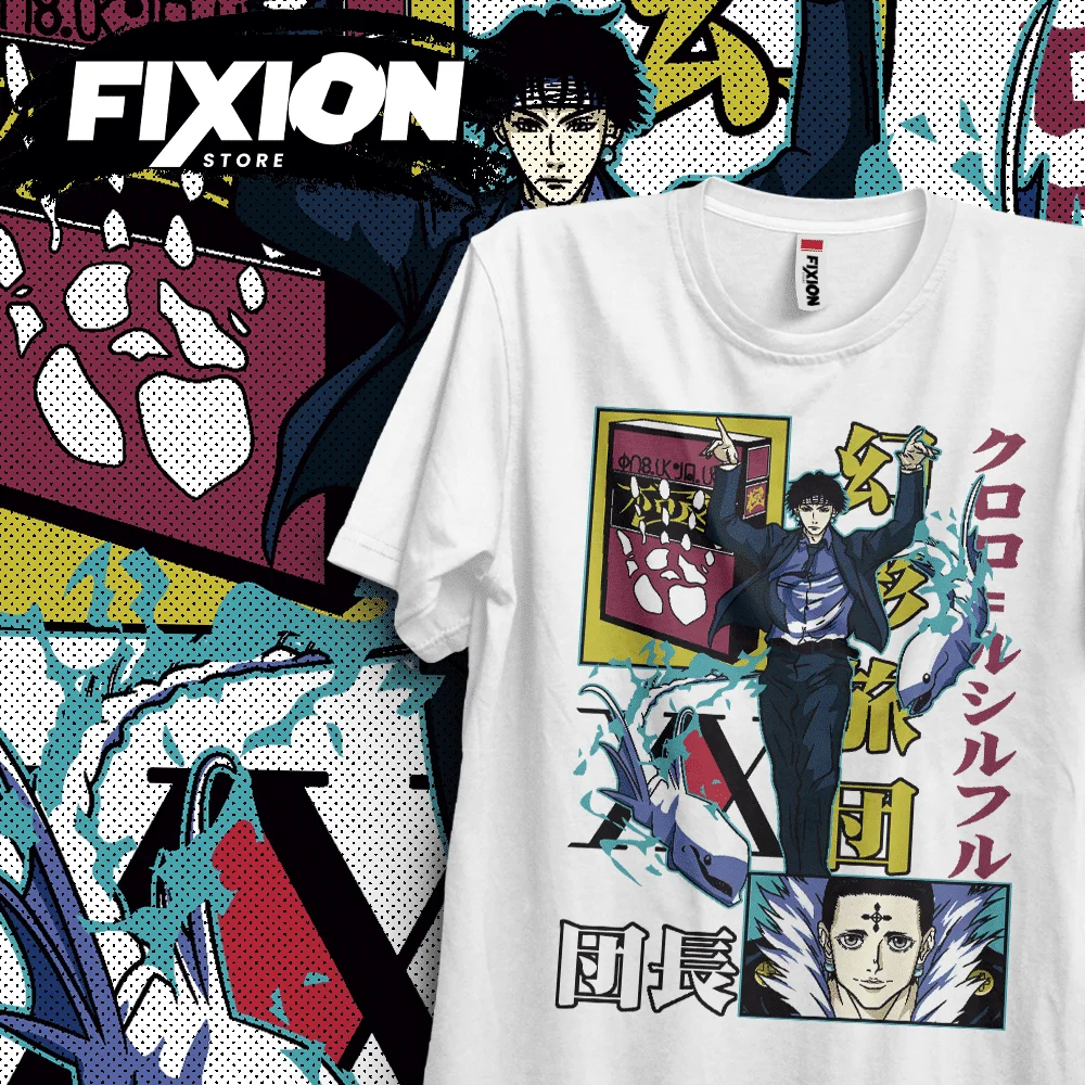 Camiseta de Anime Hunter x Hunter, MA Chrollo # [B], Manga