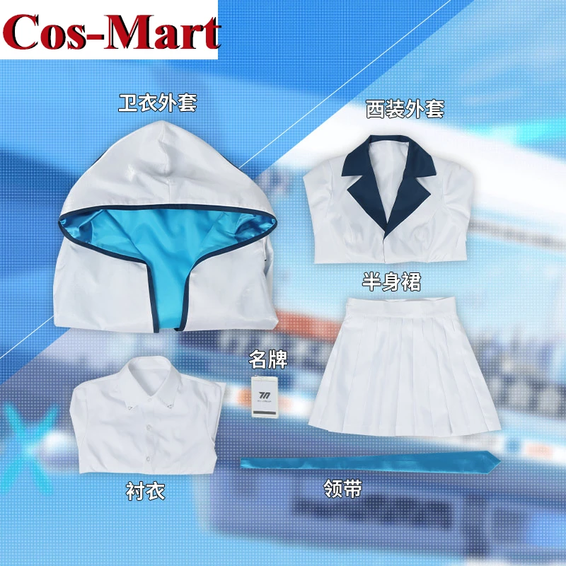 

Cos-Mart Game Blue Archive Ushio Noa Cosplay Costume Lovely Sweet JK Uniform Activity Party Role Play Clothing Custom-Make