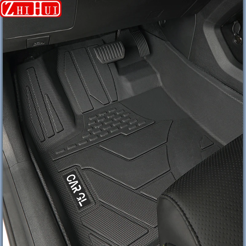 

For Geely New Coolray 2024 2023 Restyling Car Floor Mats Double Layer Carpet TPE Foot Pad Interior Floorliner Auto Accessories