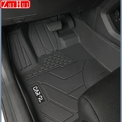 For Geely New Coolray 2024 2023 Restyling Car Floor Mats Double Layer Carpet TPE Foot Pad Interior Floorliner Auto Accessories