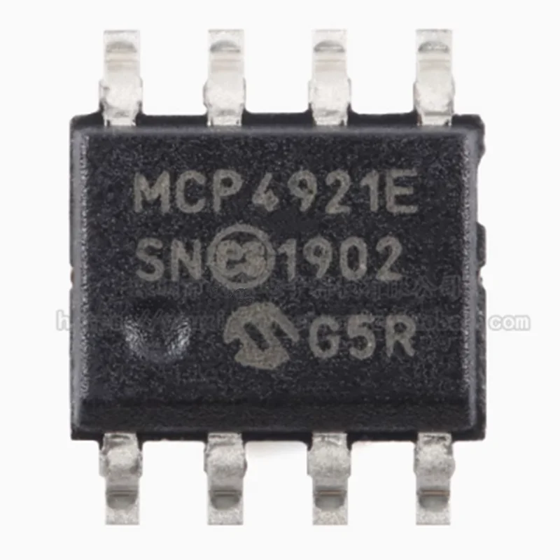 5PCS-20PCS MCP4921-E/P MCP4921-E/SN Single-channel, 12-bit voltage output digital-to-analog converter (DAC)