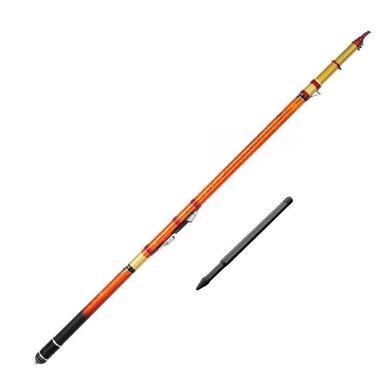 

Fishing three-position hand rod fishing rod does not reduce the line