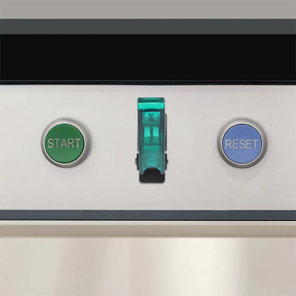 

2 Pcs Toggle Switch Cover Electrical Panel Protector Light Plate Plastic Decorative