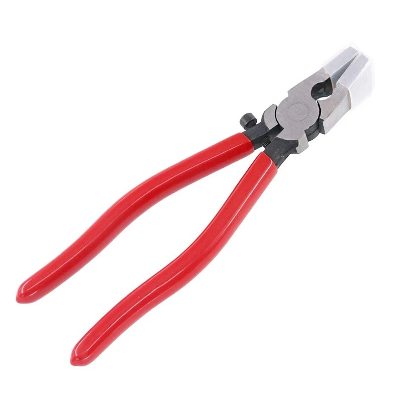 

Heavy Duty Key Fob Pliers Tool, Metal Glass Running Pliers With Flat Jaws, Studio Running Pliers Attach Rubber Tips Perfect For