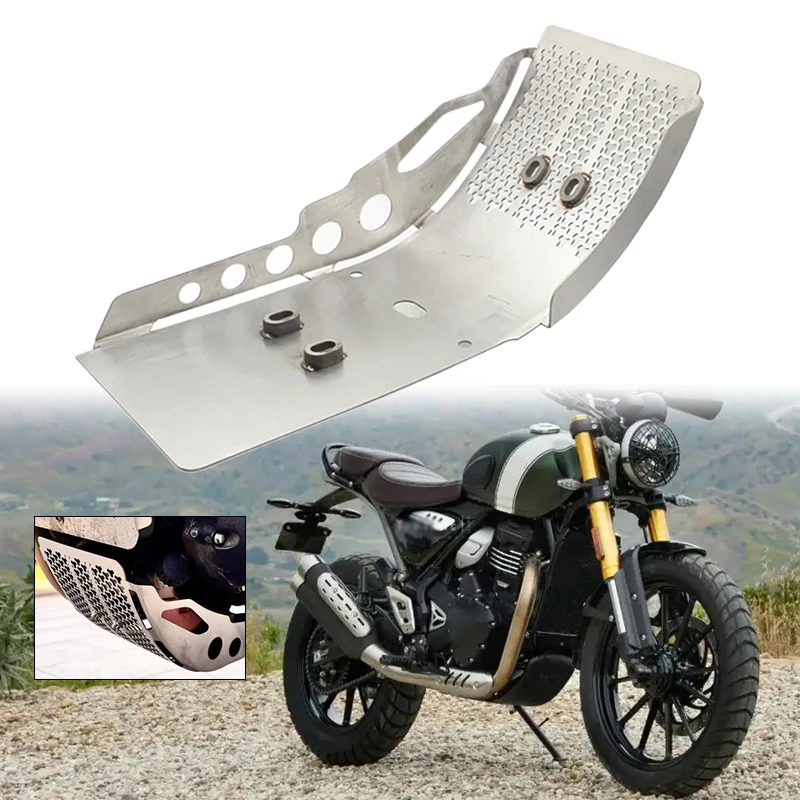 

For Scrambler400X Scrambler400x 2024- Motorcycle Accessories Skid Plate Bash Frame Guard Protection Cover
