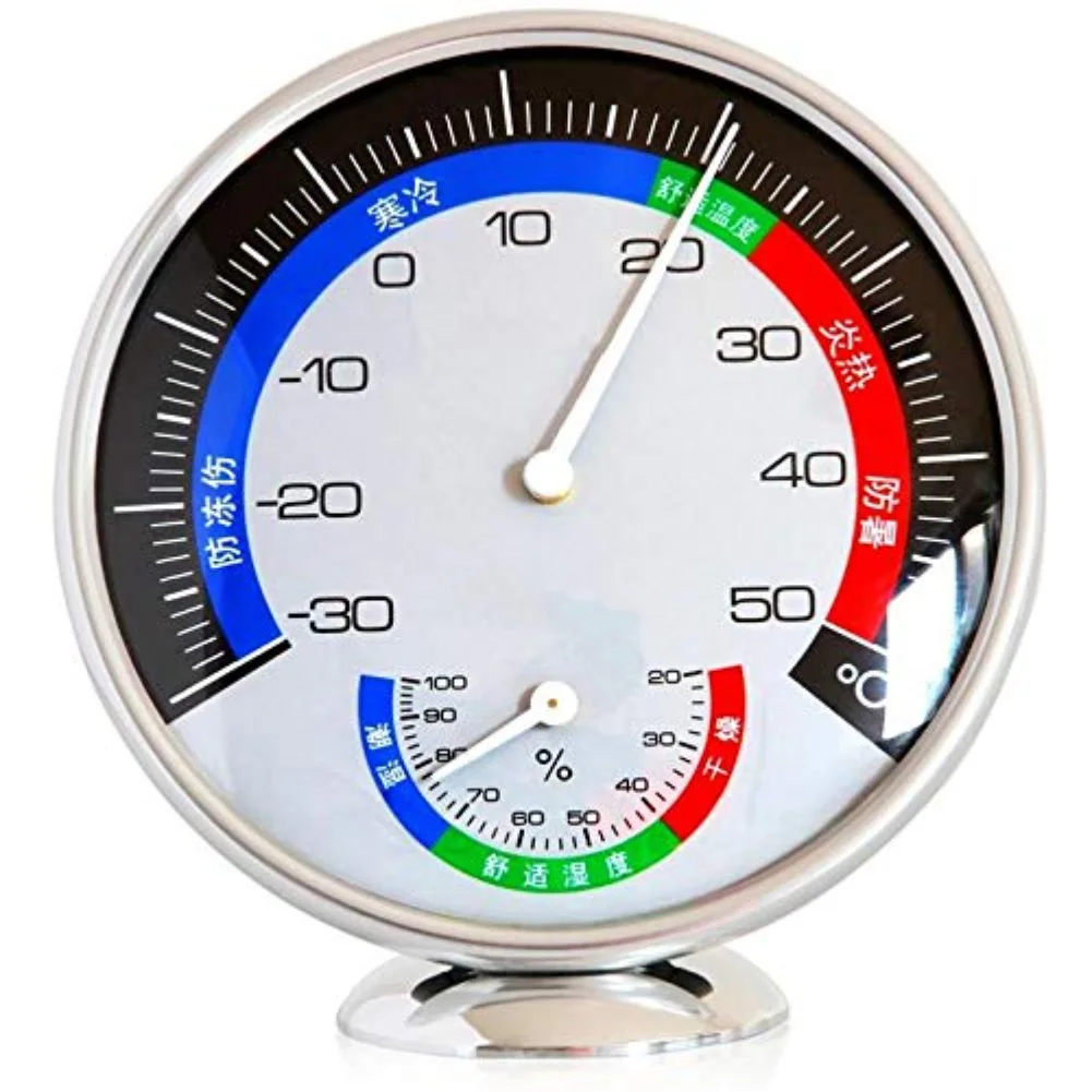 For Indoor and Refrigerator Thermometer Featuring Clear and Precise Temperature Readings with Added Date and Time Display