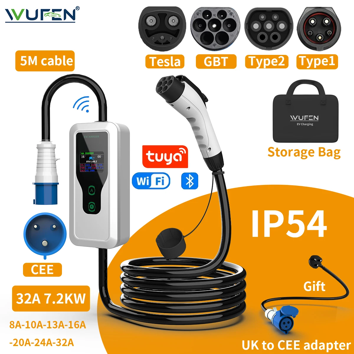 Wufen 13A Uk To 32A…