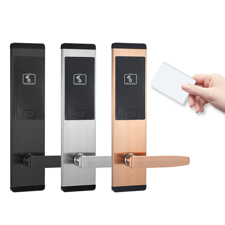 

China Factory Hotel Door Lock System Card Door Lock for Wooden Doors