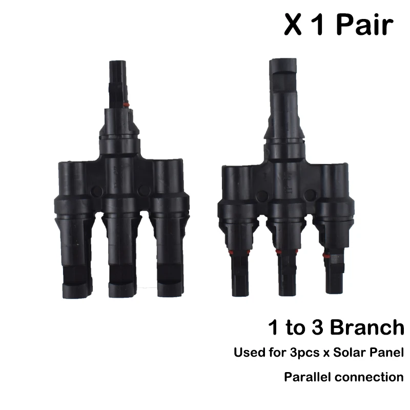 200/100/40/20/10/5 Stück DC-Solarstecker 1000V30A Panel Stecker IP67 wasserdichtes Anschlüsse-Set für PV/MC-Kabel 2,5/4/6mm2